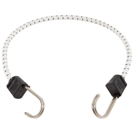 Keeper Keeper Black/White Bungee Cord 24 in. L X 0.315 in. 1 pk 06274Z